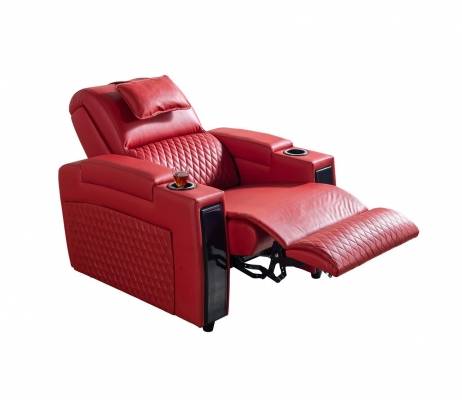 Fotoliu Home Cinema Anka – Recliner Electric, Port USB, Piele Premium
