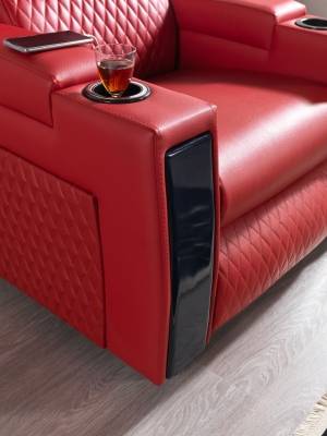 Fotoliu Home Cinema Anka – Recliner Electric, Port USB, Piele Premium