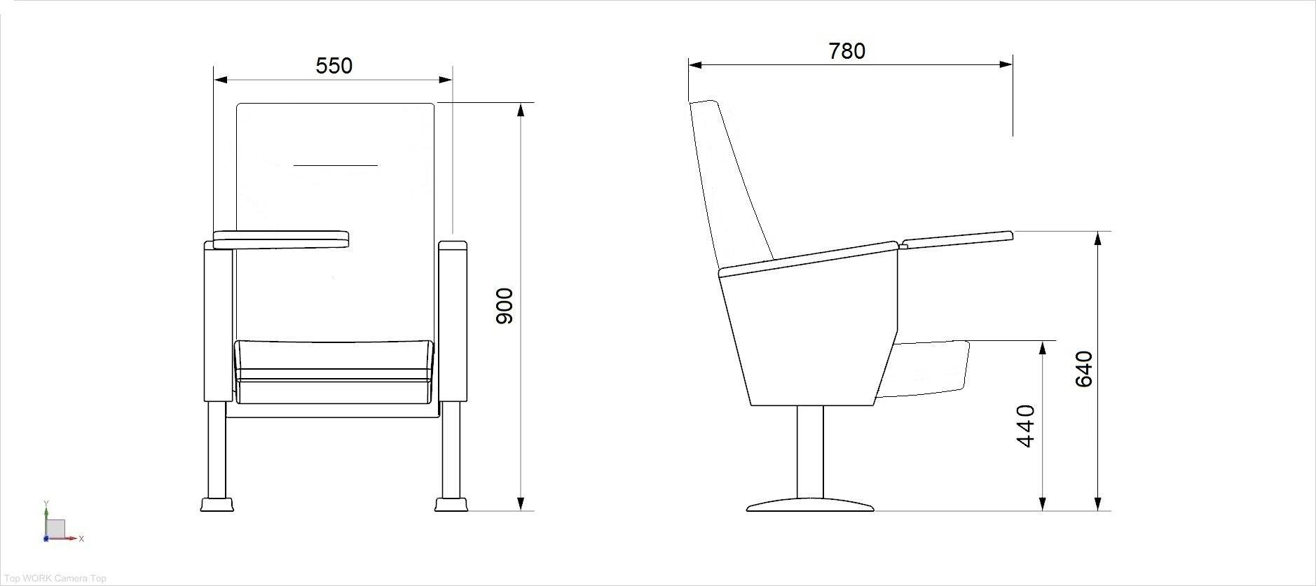 Scaun conferinte Prussa Y85