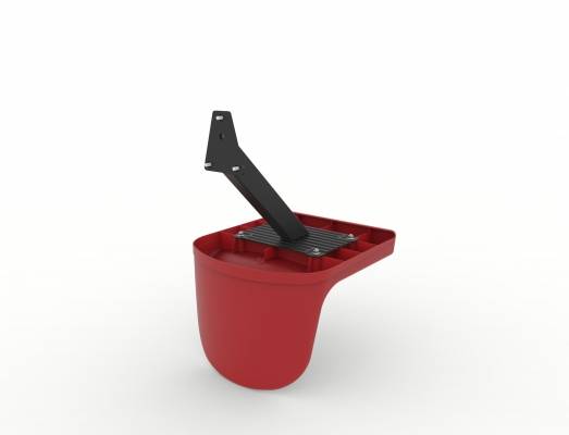 Scaun stadion fix Epsilon 101 cu montaj pe contratreapta