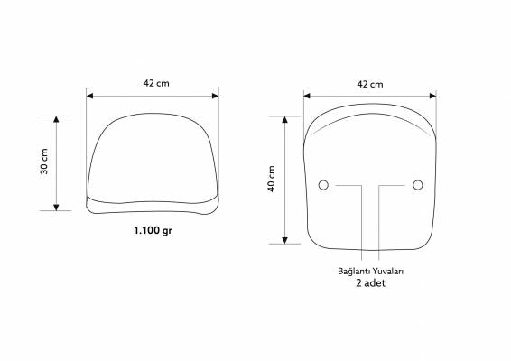 Scaun Stadion Monobloc Gama – Drenaj Ergonomic și Antivanalism