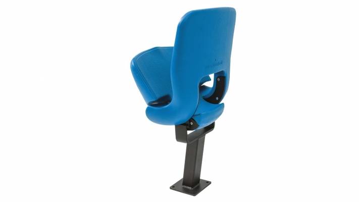 Scaun stadion rabatabil Linea 211 cu picior central
