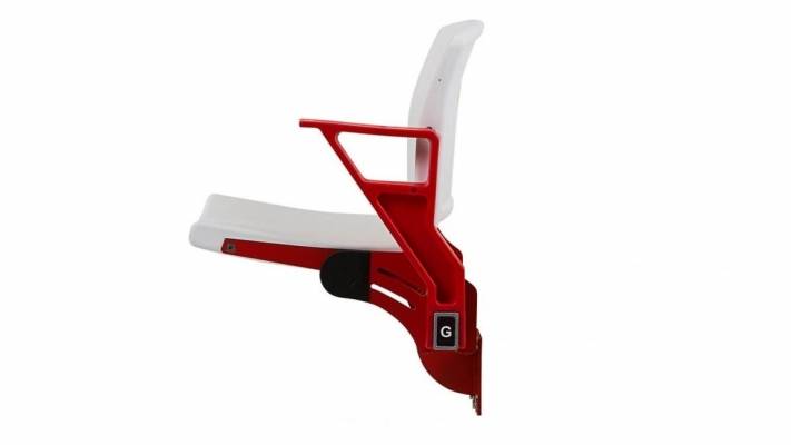 Scaun stadion rabatabil Star 302 Monorail cu cotiera