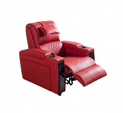 Fotoliu Home Cinema Anka – Recliner Electric, Port USB, Piele Premium